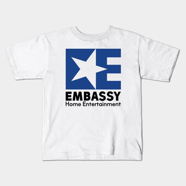 Embassy Home Entertainment Kids T-Shirt by DCMiller01